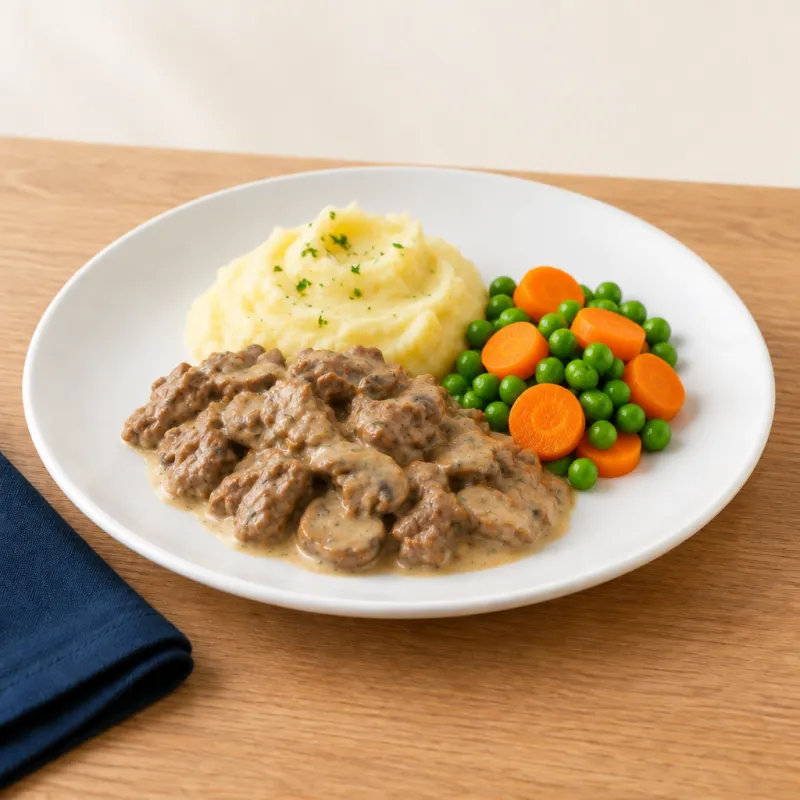 Beef Stroganoff