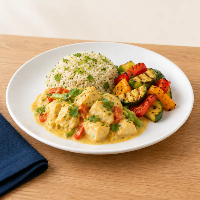 Thai Coconut Fish Curry