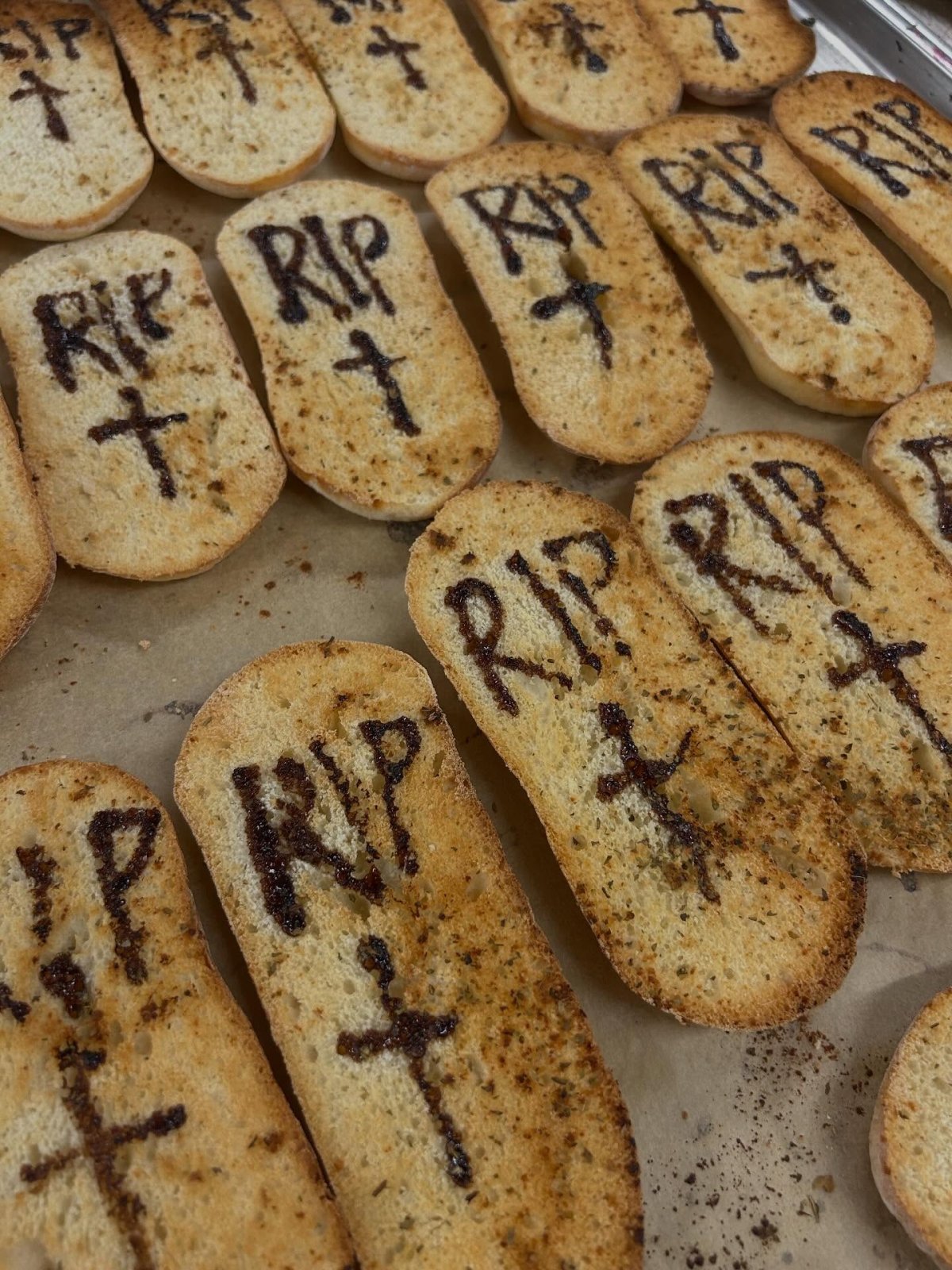 Prep for Our Halloween Lunch & Tea